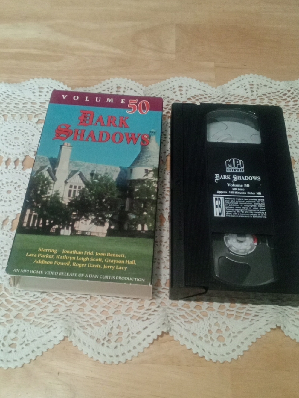 Vintage Dark Shadows Volume 50 VHS - Vampires, werewolves, horror, suspense